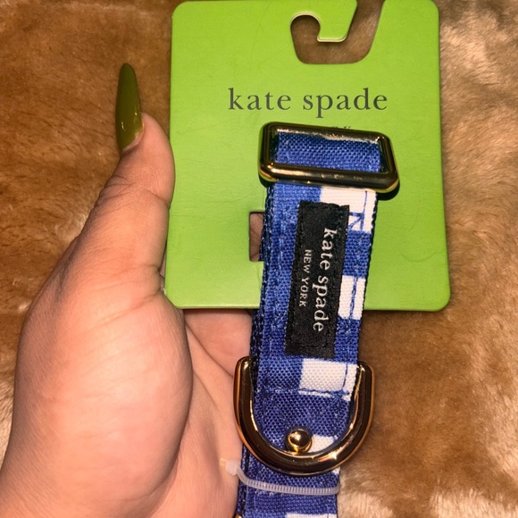 NWT! KATE SPADE GINGHAM COLLAR - Picture 2 of 4